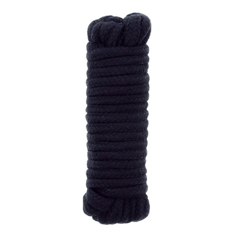 BondX Corde Bondage Fine 5m Noir